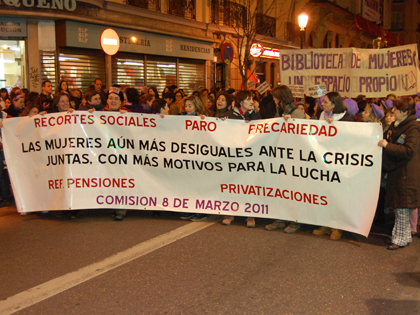 Manifestación Día de la Mujer