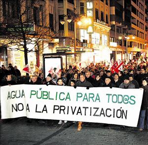 No a la privatización