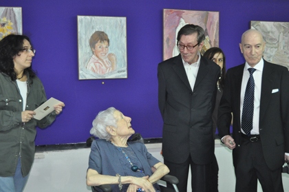 Presentación de la exposición de Carmen Almansa