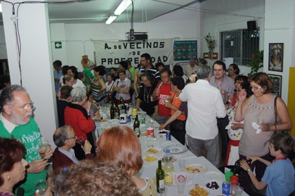 Foto del Vino Español al finalizar las actuaciones