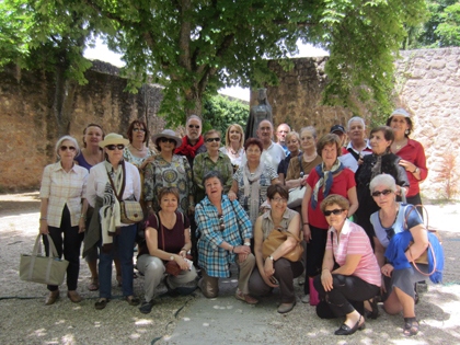 Foto del grupo de excursionistas