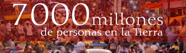 Foto Logo 7000 millones de personas en la tierra